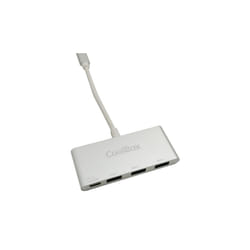CoolBox COO-HUC3U3PD interface hub USB 3.2 Gen 1 (3.1 Gen 1) Type-C 5000 Mbit/s Aluminium