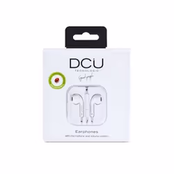 DCU Advance Tecnologic 34151000 headphones/headset Wired In-ear Calls/Music White