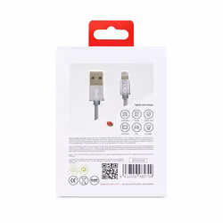 DCU Advance Tecnologic 34101205 lightning cable 1 m Silver