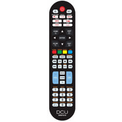 DCU Advance Tecnologic 30901010 remote control IR Wireless TV Press buttons