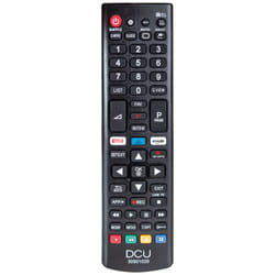 DCU Advance Tecnologic 30901020 remote control IR Wireless TV Press buttons