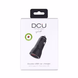 DCU Advance Tecnologic 36100315 mobile device charger Universal Black USB Auto