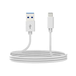 DCU Advance Tecnologic 30402065 USB cable USB 3.2 Gen 1 (3.1 Gen 1) 2 m USB C USB A White