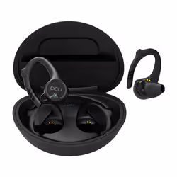 DCU Advance Tecnologic 34152030 headphones/headset True Wireless Stereo (TWS) Ear-hook Sports Black