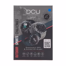 DCU Advance Tecnologic 34157082 smartwatch / sport watch 3.3 cm (1.3") AMOLED 50 mm Digital 360 x 360 pixels Touchscreen 4G Black, Green GPS (satellite)