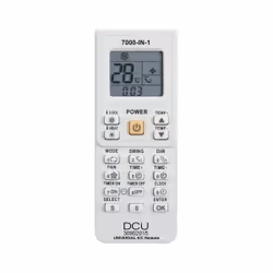 DCU Advance Tecnologic 30902015, TV, TV Tuner, TV set-top box, RF Wireless, Press buttons, White