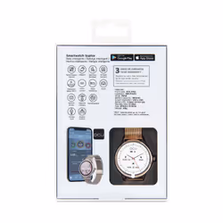 DCU Advance Tecnologic 34157095 smartwatch / sport watch 3.07 cm (1.21") LCD 39 mm Digital 240 x 240 pixels Touchscreen Gold Refurbished