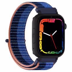 DCU Advance Tecnologic Kids Pro 4.7 cm (1.85") AMOLED 48 mm Digital 240 x 280 pixels Touchscreen 4G Black Wi-Fi Refurbished GPS (satellite)