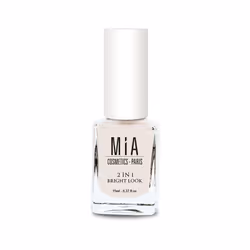 MIA Cosmetics Paris 2 In 1 Bright Look 11 ml, Nail strengthener, Women, 11 ml, Bottle, Butyl Acetate, Ethyl Acetate, Nitrocel ...