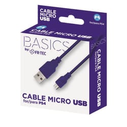 FR-TEC FT0018 USB cable USB 2.0 USB A Micro-USB B Blue