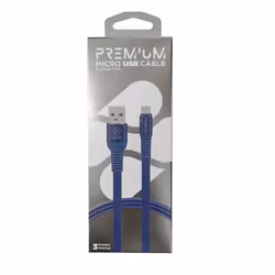 FR-TEC PS4 Micro USB to USB Cable Premium 3m, 3 m, USB A, Micro-USB B, USB 2.0, Blue