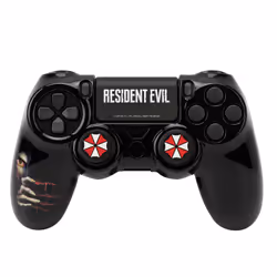 FR-TEC Resident Evil Combo Pack Umbrella, PlayStation 4, Gaming controller case, Black, Red, White, Sony, Box