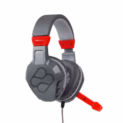 FR-TEC Samus, Wired, Gaming, Headphones, Black, Grey, Red