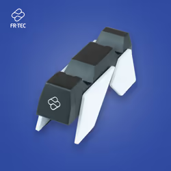 FR-TEC FT0041, PlayStation 5, Battery charging set, White, 62 mm, 47 mm, 142 mm