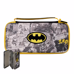 FR-TEC Switch Premium Bag Batman, Carrying case, Nintendo Switch, Black, Grey, Yellow, Scratch resistant, Nintendo, Nintendo  ...