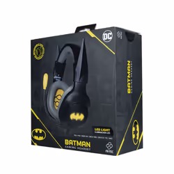 FR-TEC Batman Gaming Headset with Detachable Ears