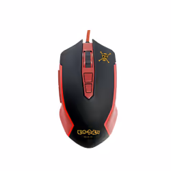 FR-TEC PC One Piece Mouse Luffy, Right-hand, USB Type-A, 8000 DPI, Black, Red, Yellow