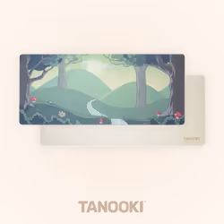 TANOOKI Deskmat Yuki