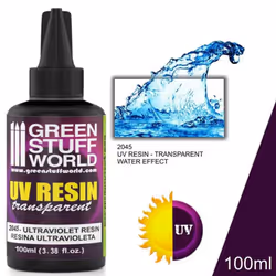 Green Stuff World UV Resin Transparent Water Effect 100ml 2045