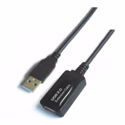 AISENS A101-0019, 10 m, USB A, USB A, USB 2.0, Black