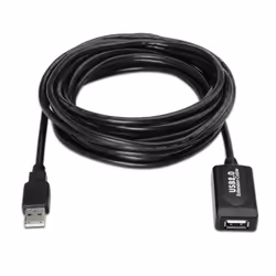AISENS A101-0019 USB cable USB 2.0 10 m USB A Black