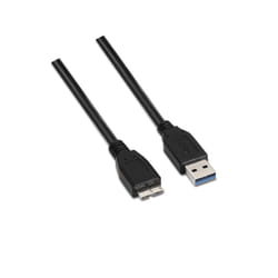 AISENS A105-0044 USB cable USB 3.2 Gen 1 (3.1 Gen 1) 2 m USB A Micro-USB B Black