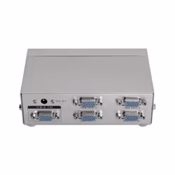 AISENS A116-0085, VGA, 4x VGA, 1920 x 1440 pixels, Grey, Metal, WQXGA