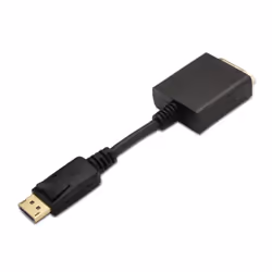 AISENS A125-0133 video cable adapter 0.15 m DisplayPort DVI Black