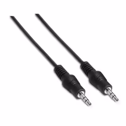 AISENS A128-0144, 3.5mm, Male, 3.5mm, Male, 10 m, Black
