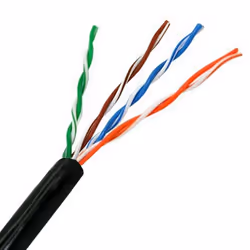 AISENS A133-0213, 305 m, Cat5e, U/UTP (UTP), RJ-45, RJ-45, Black