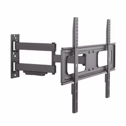 AISENS WT70TSLE-025, 200 x 200 mm, 600 x 400 mm, -20 - 10°, 90°, Steel, Black