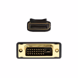 AISENS A125-0366 video cable adapter 2 m DisplayPort DVI Black