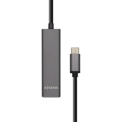 AISENS A109-0403 interface hub USB 3.2 Gen 1 (3.1 Gen 1) Type-C 5000 Mbit/s Anthracite