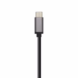 AISENS A109-0403 interface hub USB 3.2 Gen 1 (3.1 Gen 1) Type-C 5000 Mbit/s Anthracite