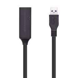 AISENS A105-0407, 5 m, USB A, USB A, USB 3.2 Gen 1 (3.1 Gen 1), 5 Gbit/s, Black