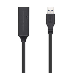 AISENS A105-0408 USB cable USB 3.2 Gen 1 (3.1 Gen 1) 10 m USB A Black