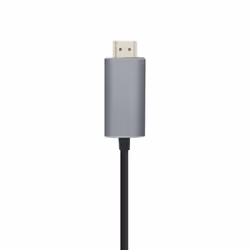 AISENS A109-0393 video cable adapter 1.8 m HDMI Type A (Standard) USB Type-C Aluminium, Black