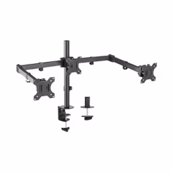 AISENS DT27TSR-061, Clamp/Bolt-through, 21 kg, 33 cm (13"), 68.6 cm (27"), 100 x 100 mm, Black