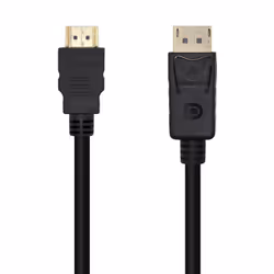 AISENS A125-0460, 3 m, DisplayPort, HDMI, Male, Male, Straight
