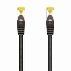 AISENS A146-0486, 1 m, Cat7, S/FTP (S-STP), RJ-45, RJ-45, Black