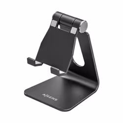 AISENS MS1PM-084, Mobile phone/Smartphone, Tablet/UMPC, Passive holder, Desk, Indoor, Black
