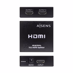 AISENS A123-0506 video splitter HDMI 2x HDMI