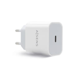 AISENS A110-0537 mobile device charger Digital camcorder, Digital camera, Mobile phone, Smartphone, Tablet White AC Fast charging Indoor