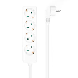 AISENS A154-0533 power extension 1.4 m 4 AC outlet(s) Indoor White