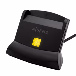 AISENS ASCR-SN04CSD-BK, USB access control reader, Access chip/card reader