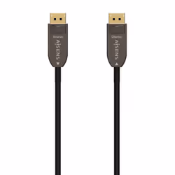 AISENS A155-0609, 30 m, DisplayPort, DisplayPort, Male, Male, 7680 x 4320 pixels