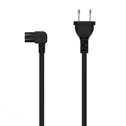 AISENS A132-0599 power cable Black 3 m CEE7/16 C7 coupler