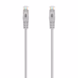 AISENS A145-0555, 20 m, Cat6a, U/UTP (UTP), RJ-45, RJ-45, Grey