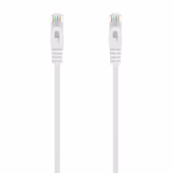 AISENS A145-0597, 3 m, Cat6a, U/UTP (UTP), RJ-45, RJ-45, White