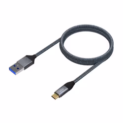 AISENS A107-0631 USB cable USB 3.2 Gen 2 (3.1 Gen 2) 1 m USB C USB A Grey